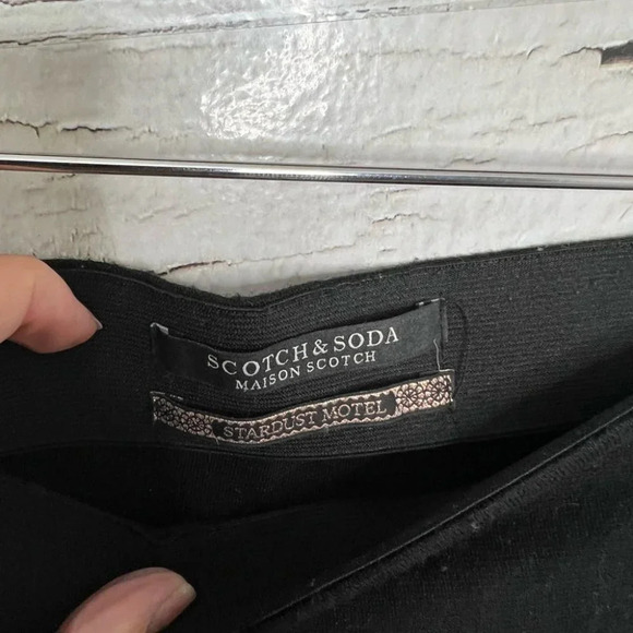 Maison scotch scotch soda black skirt size 1 small - Picture 8 of 10